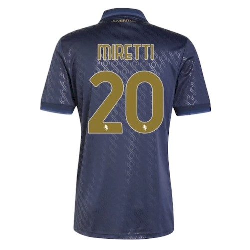 Juventus Miretti 20 3. Trikot 2024-25 Fußballtrikots