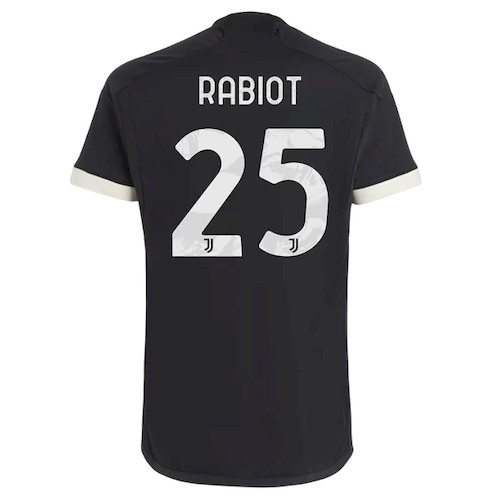 Juventus Rabiot 25 3. Trikot 2023-24 Fußballtrikots