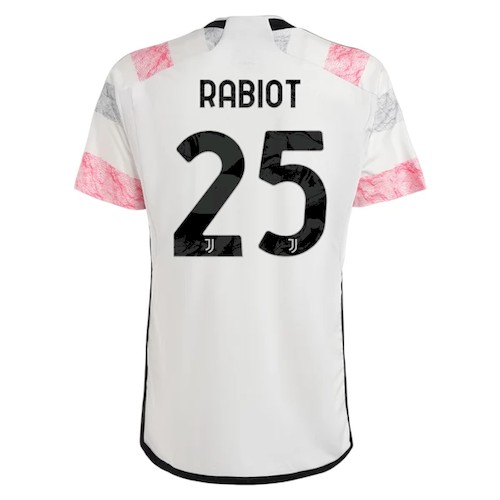 Juventus Rabiot 25 Auswärtstrikot 2023-24 Fußballtrikots
