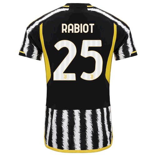 Juventus Rabiot 25 Heimtrikot 2023-24 Fußballtrikots