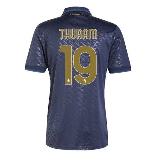 Juventus Thuram 19 3. Trikot 2024-25 Fußballtrikots