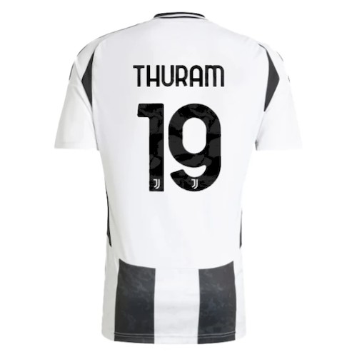 Juventus Thuram 19 Heimtrikot 2024-25 Fußballtrikots
