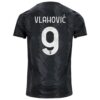 Juventus Vlahović 9 Auswärtstrikot 2022 23 Fußballtrikots