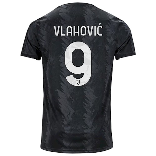 Juventus Vlahović 9 Auswärtstrikot 2022-23 Fußballtrikots