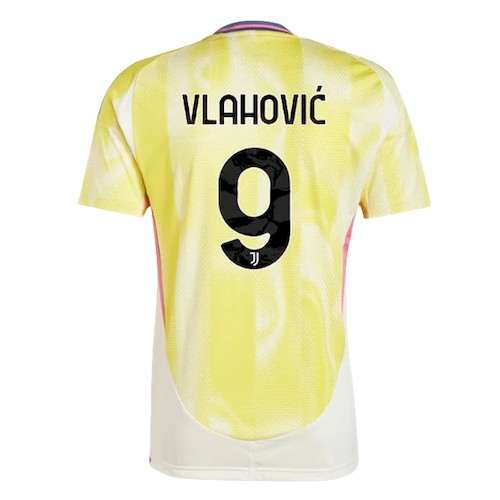 Juventus Vlahović 9 Auswärtstrikot 2024-25 Fußballtrikots