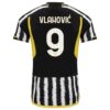 Juventus Vlahović 9 Heimtrikot 2023 24 Fußballtrikots