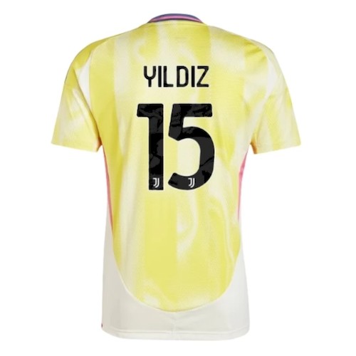 Juventus Yildiz 15 Auswärtstrikot 2024-25 Fußballtrikots
