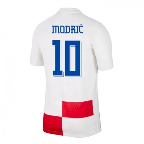 Kroatien Modrić 10 Heimtrikot 2024 Fußballtrikots