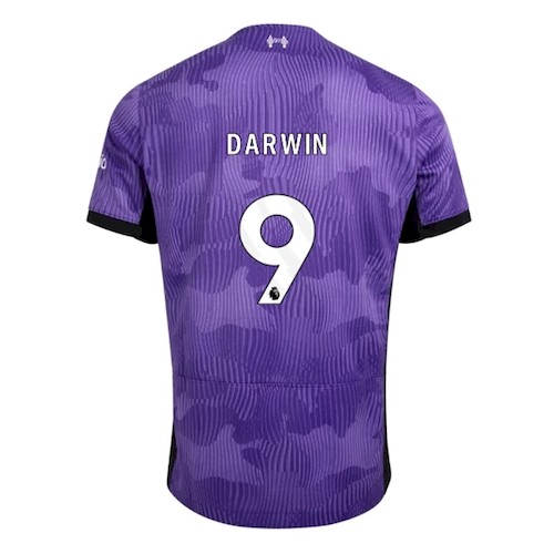 Liverpool Darwin 9 3. Trikot 2023-24 Fußballtrikots