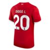 Liverpool Diogo J 20 Heimtrikot 2023 24 Fußballtrikots