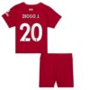 Liverpool Diogo J 20 Kinder Heim Trikotsatz 2022 23 Fußballtrikots