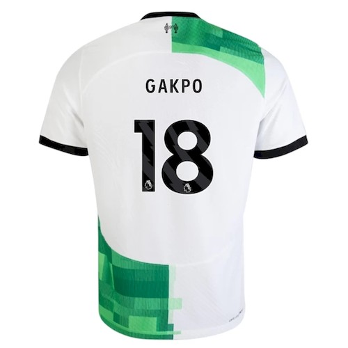 Liverpool Gakpo 18 Auswärtstrikot 2023 24 Fußballtrikots