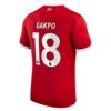 Liverpool Gakpo 18 Heimtrikot 2023 24 Fußballtrikots
