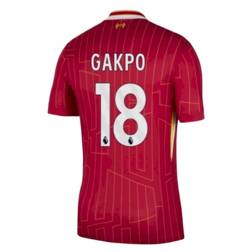 Liverpool Gakpo 18 Heimtrikot 2024 25 Fußballtrikots