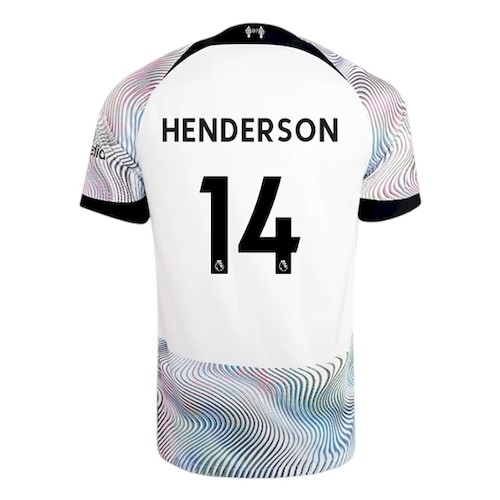 Liverpool Henderson 14 Auswärtstrikot 2022 23 Fußballtrikots