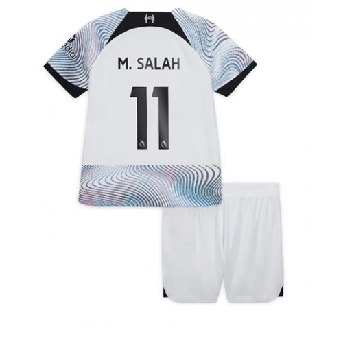 Liverpool M.Salah 11 Auswärts Kinder Trikotsatz 2022-23