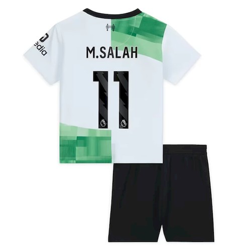 Liverpool M.Salah 11 Auswärts Kinder Trikotsatz 2023-24