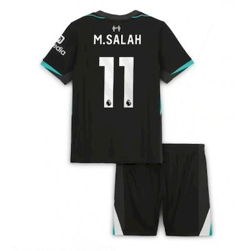 Liverpool M.Salah 11 Auswärts Kinder Trikotsatz 2024 2025