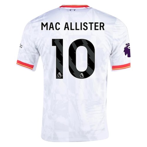 Liverpool Mac Allister 10 3. Trikot 2024-25 Fußballtrikots