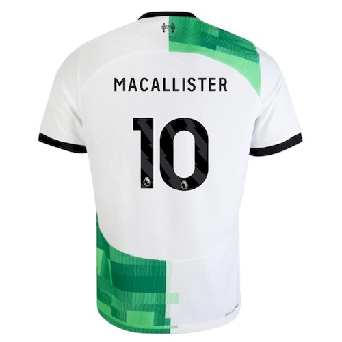 Liverpool Mac Allister 10 Auswärtstrikot 2023-24 Fußballtrikots