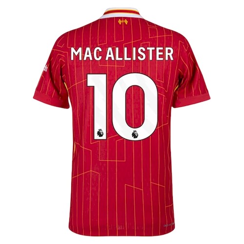 Liverpool Mac Allister 10 Heimtrikot 2024-25 Fußballtrikots