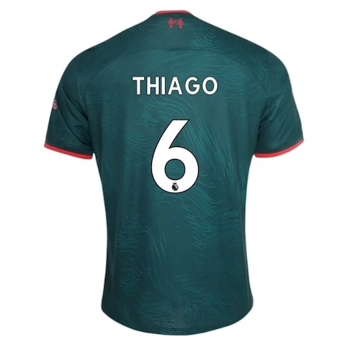 Liverpool Thiago 6 3. Trikot 2022-23 Fußballtrikots