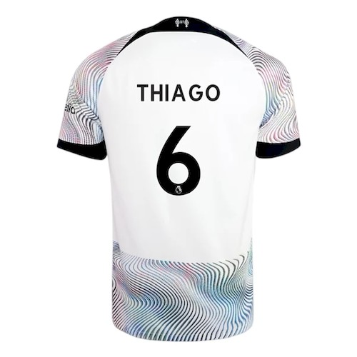 Liverpool Thiago 6 Auswärtstrikot 2022-23 Fußballtrikots