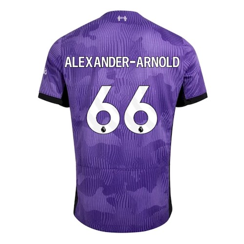 Liverpool Trent Alexander-Arnold 66 3. Trikot 2023-24 Fußballtrikots