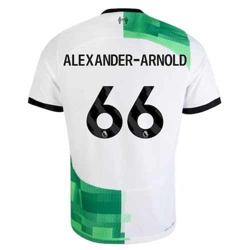 Liverpool Trent Alexander-Arnold 66 Auswärtstrikot 2023-24 Fußballtrikots