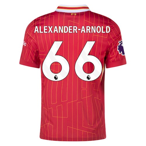 Liverpool Trent Alexander-Arnold 66 Heimtrikot 2024-25 Fußballtrikots