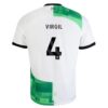 Liverpool Virgil van Dijk 4 Auswärtstrikot 2023 24 Fußballtrikots