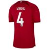 Liverpool Virgil van Dijk 4 Heim Fußballtrikots kaufen 2022 23