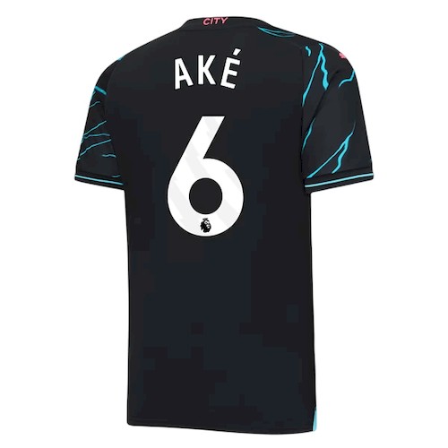 Manchester City Ake 6 3 Trikot 2023 24 Fußballtrikots