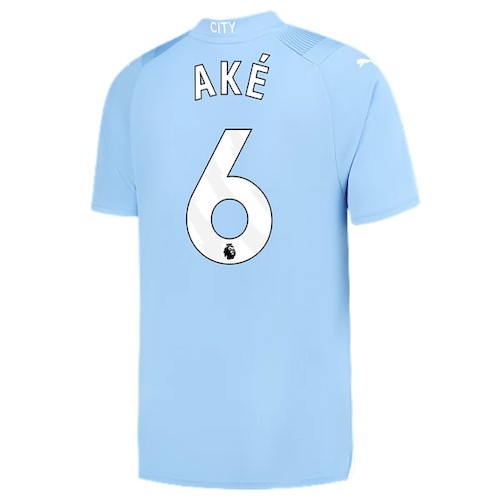 Manchester City Ake 6 Heimtrikot 2023 24 Fußballtrikots