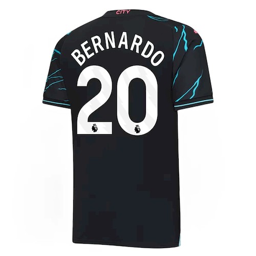 Manchester City Bernardo Silva 20 3 Trikot 2023 24 Fußballtrikots