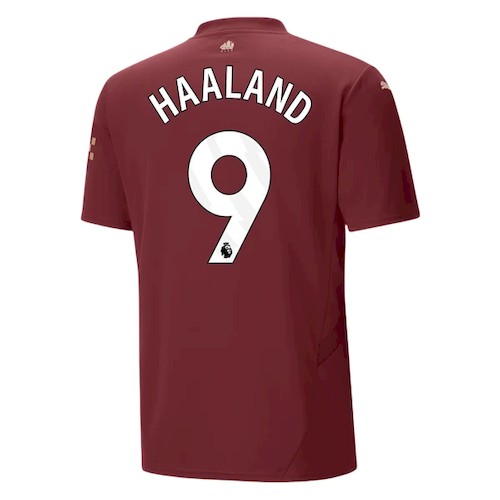 Manchester City Erling Haaland 9 3 Trikot 2024 25 Fußballtrikots