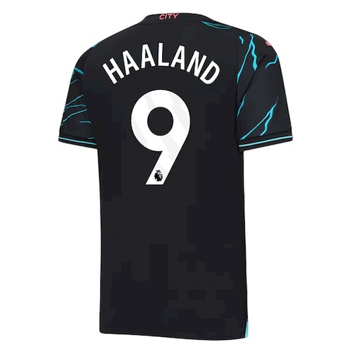 Manchester City Erling Haaland 9 3rd Fußballtrikots kaufen 2023 24