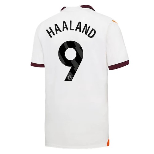 Manchester City Erling Haaland 9 Auswärts Fußballtrikots kaufen 2023 24