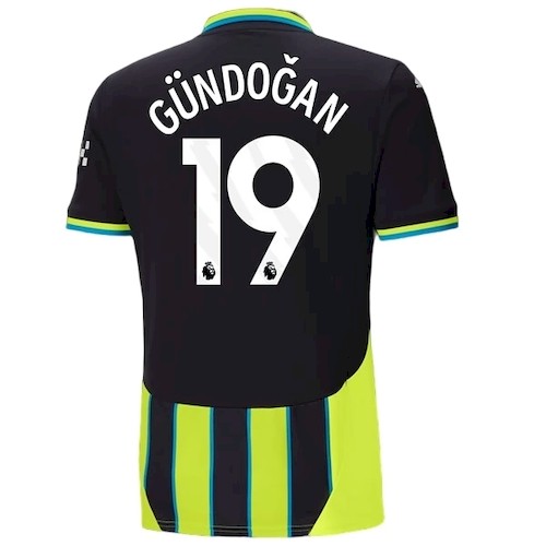 Manchester City Gündoğan 19 Auswärts Fußballtrikots kaufen 2024-25