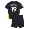 Manchester City Gündoğan 19 Auswärts Kinder Trikotsatz 2024 25