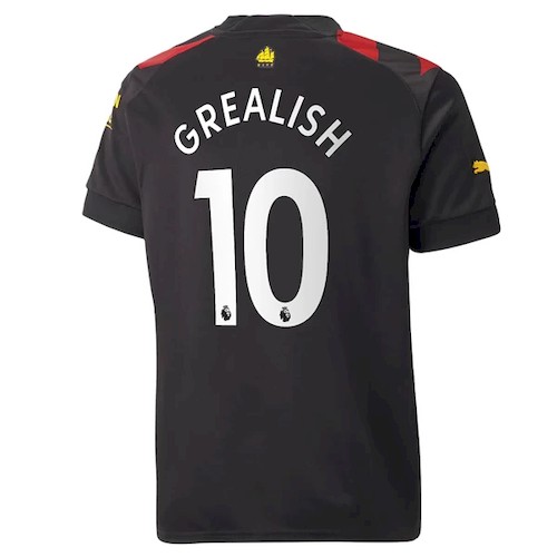Manchester City Jack Grealish 10 Auswärtstrikot 2022 23 Fußballtrikots