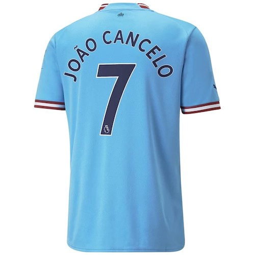 Manchester City Joao Cancelo 7 Heimtrikot 2022-23 Fußballtrikots