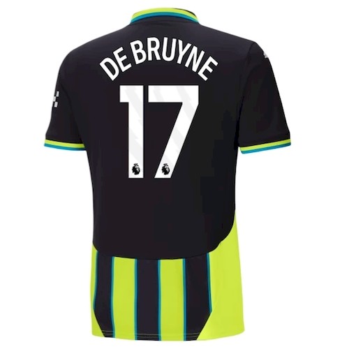 Manchester City Kevin De Bruyne 17 Auswärts Fußballtrikots kaufen 2024-25