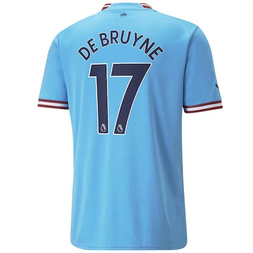 Manchester City Kevin De Bruyne 17 Heim Fußballtrikots kaufen 2022-23