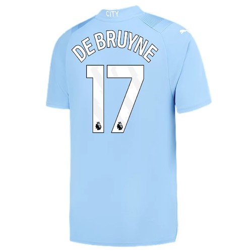 Manchester City Kevin De Bruyne 17 Heim Fußballtrikots kaufen 2023-24