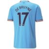 Manchester City Kevin De Bruyne 17 Heimtrikot 2022 23 Fußballtrikots