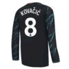 Manchester City Kovacic 8 Langarm 3 Trikot 2023 24 Fußballtrikots