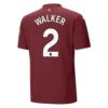 Manchester City Kyle Walker 2 3 Trikot 2024 25 Fußballtrikots