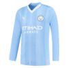 Manchester City Langarm Heimtrikot 2023 24 Fußballtrikots