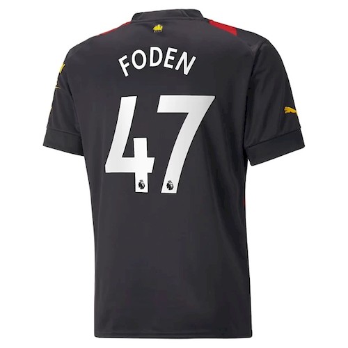 Manchester City Phil Foden 47 Auswärts Fußballtrikots kaufen 2022-23
